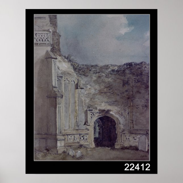 Poster Église de Bergholt-Est (Devant)