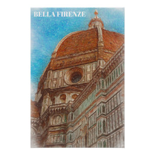 Poster ** Église DUOMO AP12 Florence Florence Italie Post
