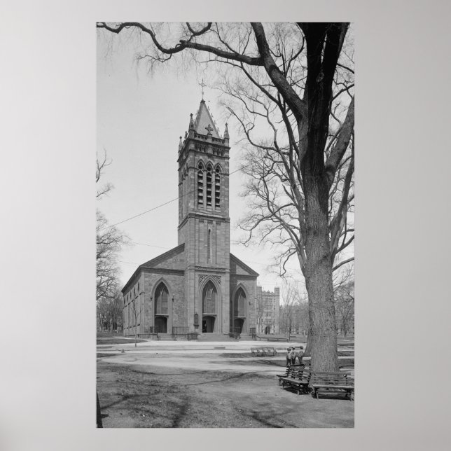 Poster Église épiscopale de Trinité (Devant)