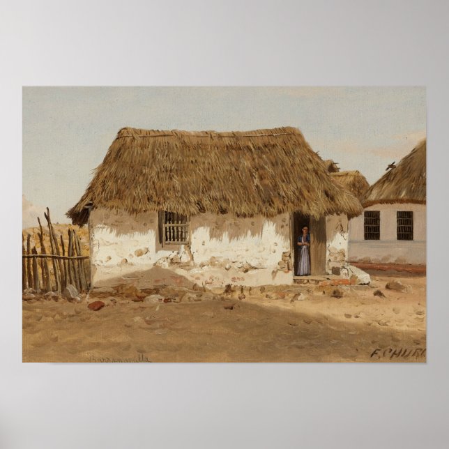 Poster Église Frederic Edwin - Colombie, Barranquilla (Devant)