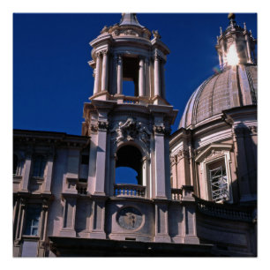 Poster Églises Rome Italie