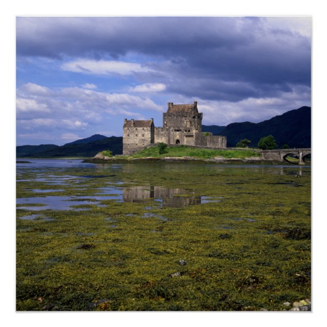 Poster Eilean Donan Castle Scotland (Devant)