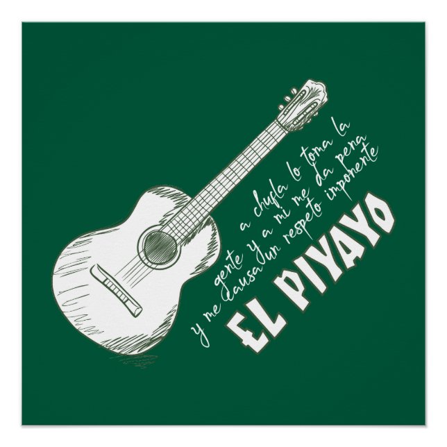 Poster El Piyayo (Devant)