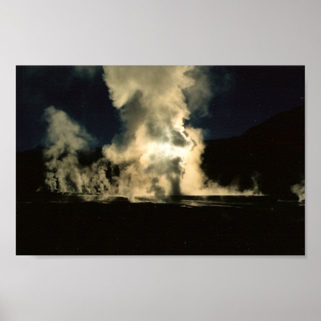 Poster El Tatio Geysers (Devant)