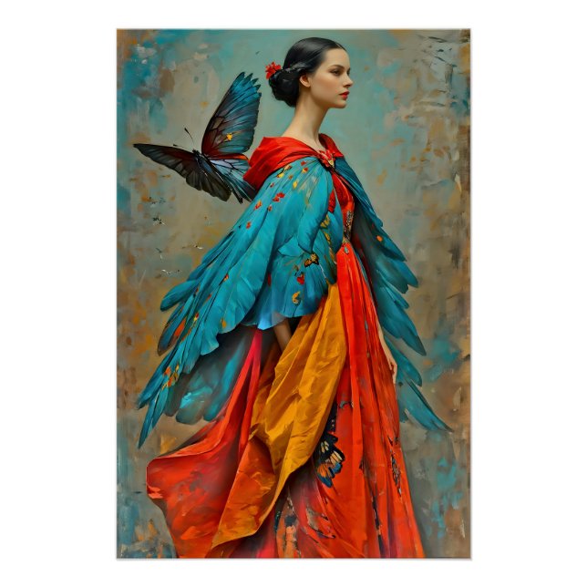 Poster « Elaris » - Plumes Devenir (Devant)