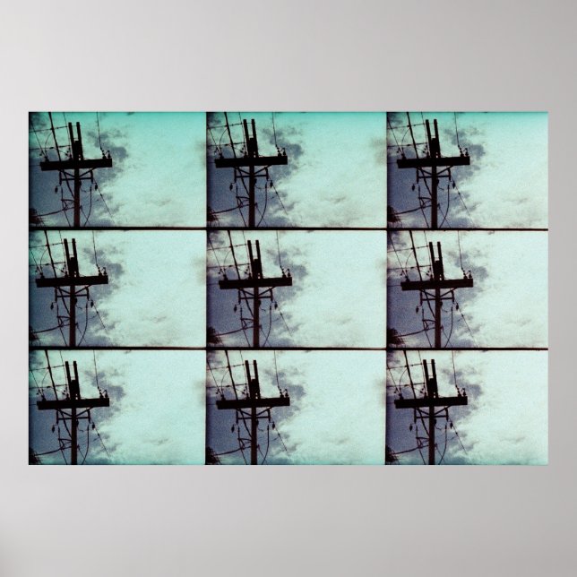 Poster Electric god (Devant)