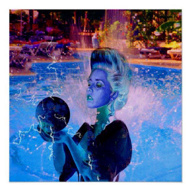Poster Electric witch (Devant)