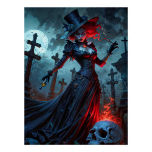 Poster Élégance infernale de Maman Brigitte