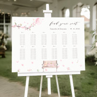 Élégant Mariage en fleurs de cerisier