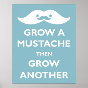 Poster Élevez une moustache !