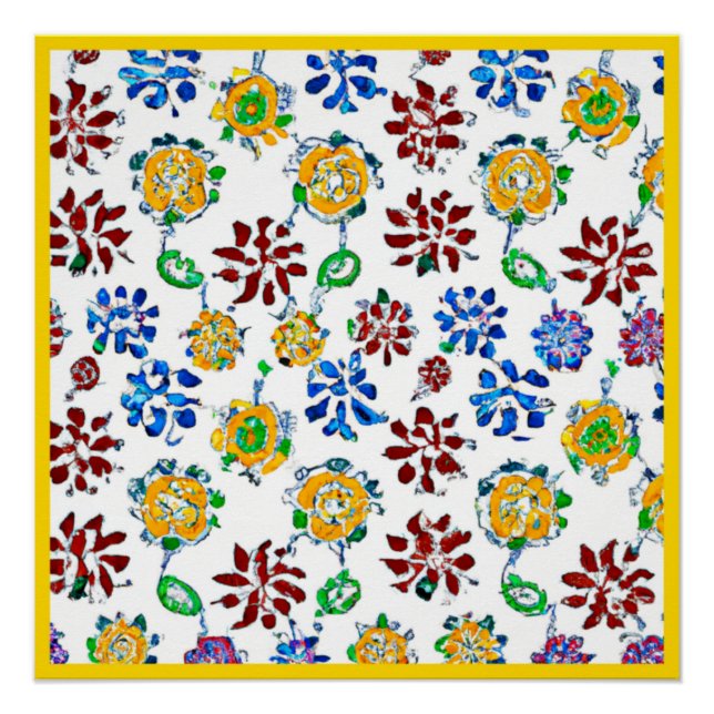 Poster Elevez votre style avec nos Motifs élégants (Devant)