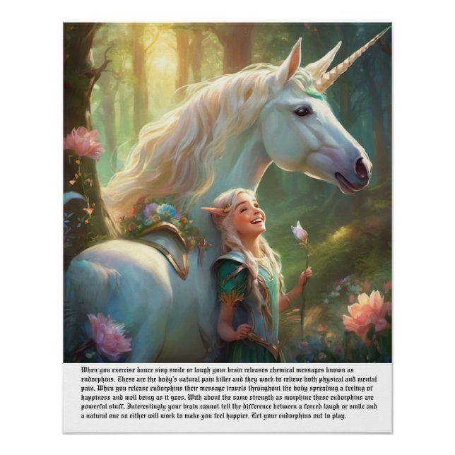 Poster Elf Laughf (Devant)