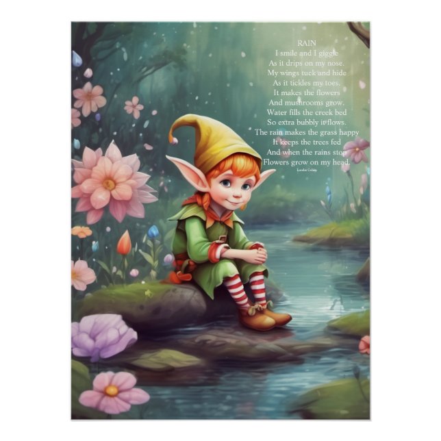 Poster Elf Rain (Devant)