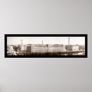 Poster Elgin IL Watch Company Photo 1914