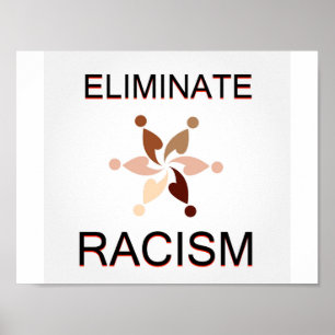Poster Éliminer le racisme