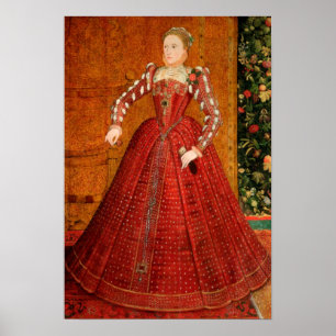 Poster Elizabeth I d'Angleterre (The "Hampden Portrait")