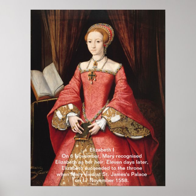 Poster Elizabeth I Imprimer (Devant)