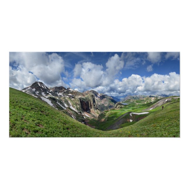 Poster Elk Creek Canyon Continental Divide Colorado Trail (Devant)