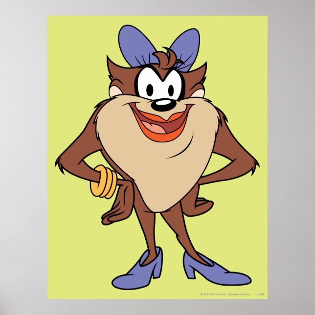 Poster Elle-diable en couleur (Devant)