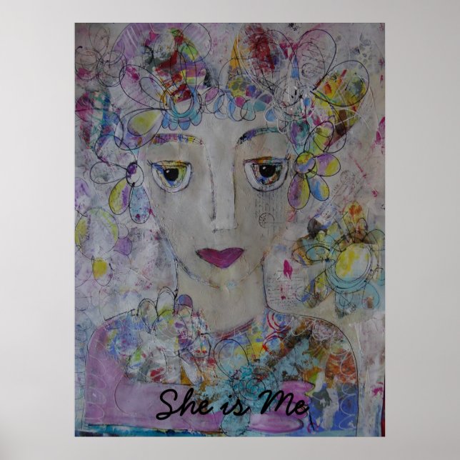 Poster Elle est moi (Devant)