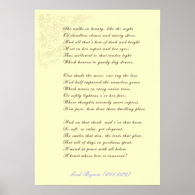 Poster Elle Marche Dans L'Affiche De Beauté (Devant)