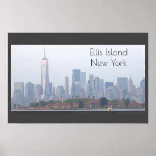 Poster Ellis Island New York