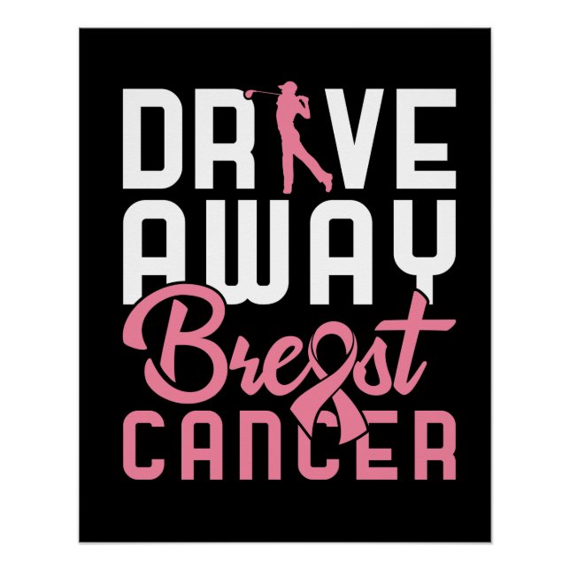 Poster Éloigner le cancer du sein (Devant)
