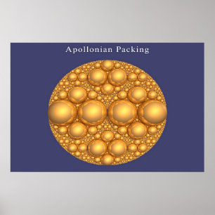 Poster Emballage apollonien d'un emballage apollonien