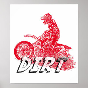 Poster Emballage de vélo de saleté