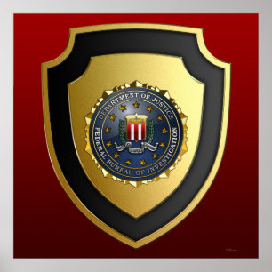 Poster Emblème du FBI