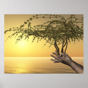 POSTER EMBRACE DE LA VIE IMPRIMER