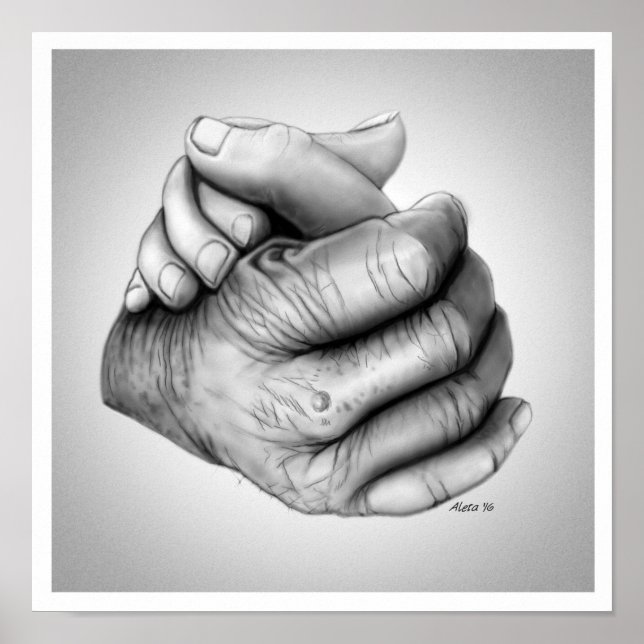 Poster Embrasser par Aleta (Devant)