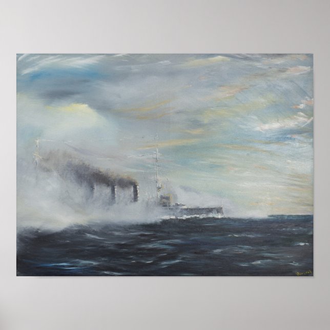 Poster Emden 'Le Cygne de l'Est' 1914 2011 (Devant)