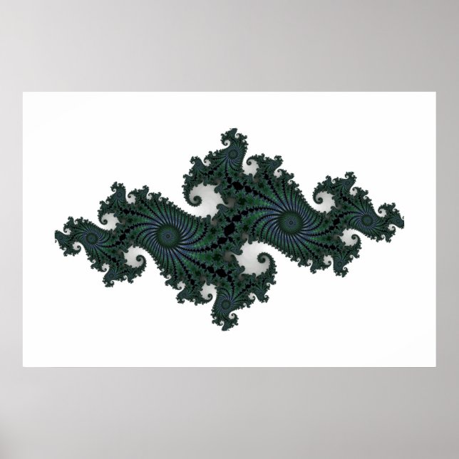 Poster Emerald Seahorse Julia (Devant)