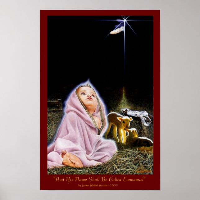 Poster "Emmanuel : Dieu avec nous" (Devant)