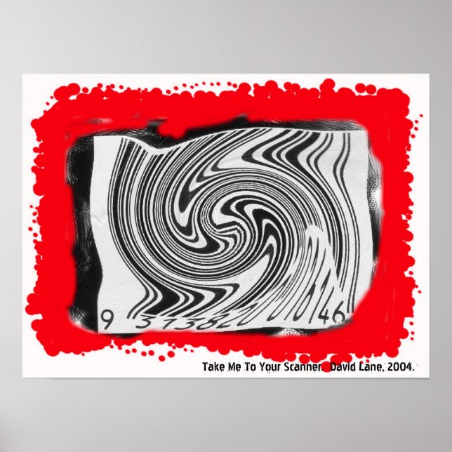 Poster Emmenez-Moi À Votre Scanner. (Devant)