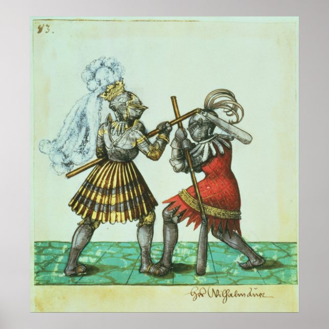 Poster Empereur Maximilien Ier d'Allemagne (Devant)