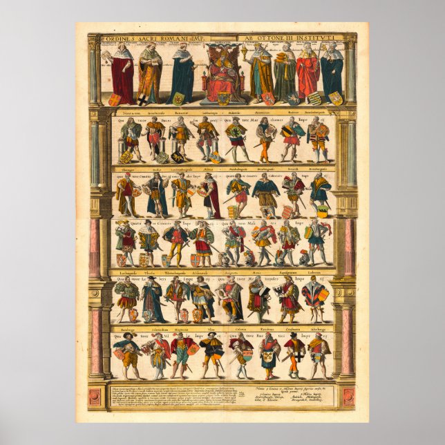 Poster Emperors of the Holy Roman Empire (Devant)