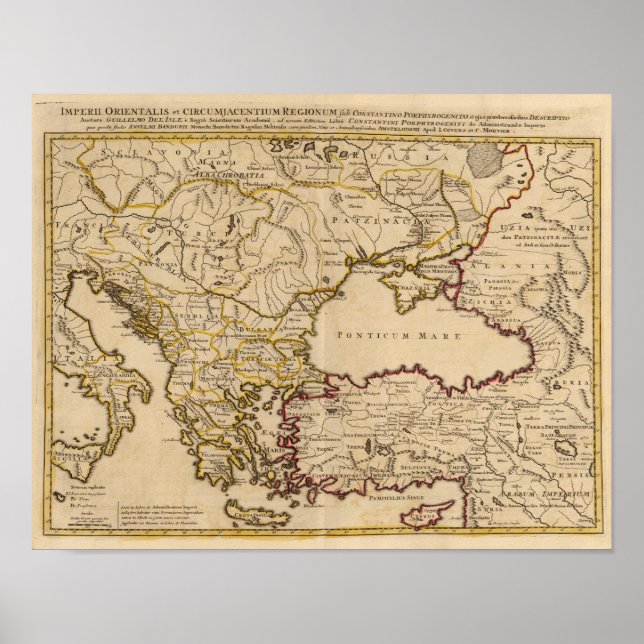 Poster Empire byzantin (Devant)