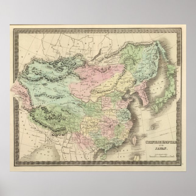 Poster Empire chinois et Japon (Devant)