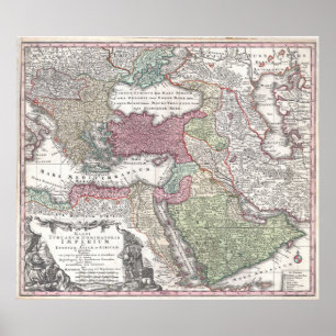 Poster Empire ottoman 1730