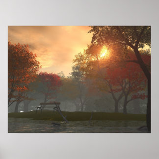 Poster Emplacement de repos