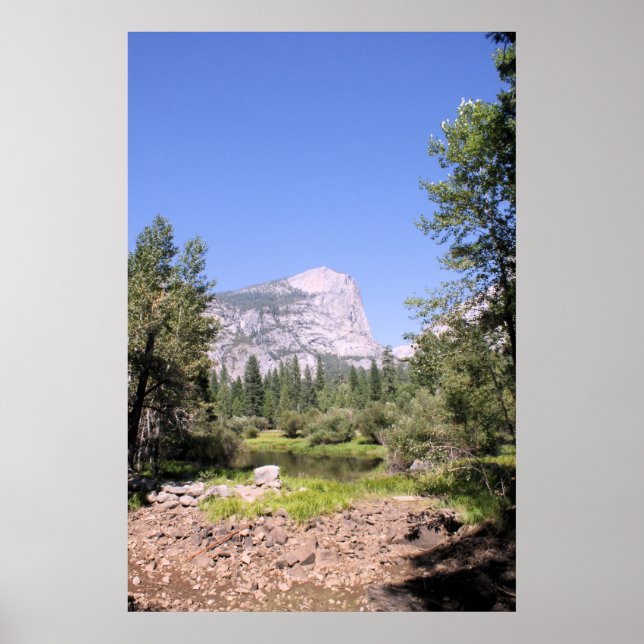 Poster Empreinte photo couleur du parc national Yosemite (Devant)