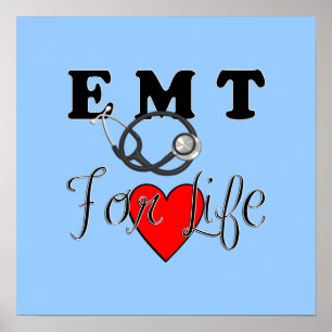 Poster EMT pour la vie