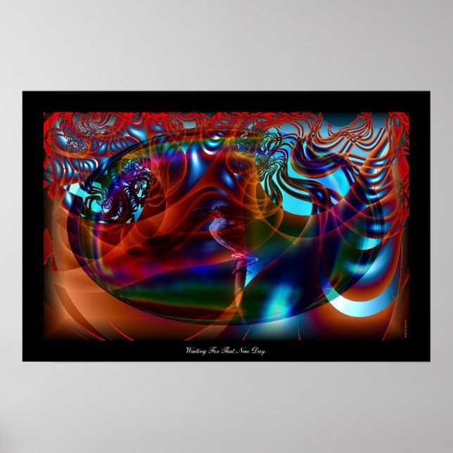 Poster En Attendant Ce Nouveau Jour. (Devant)