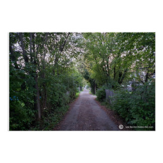 Poster En bas de la voie arrière