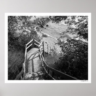 Poster En bas des marches