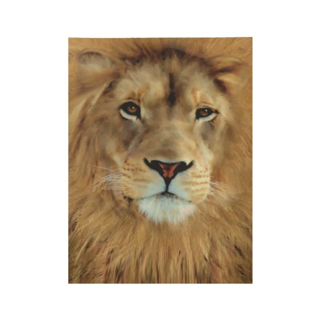 Poster En Bois Aslan (Devant)