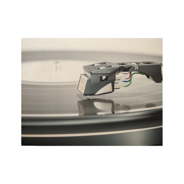 Poster En Bois Tourne-disques (Devant)