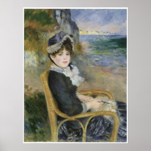Poster En bord de mer, Pierre-Auguste Renoir